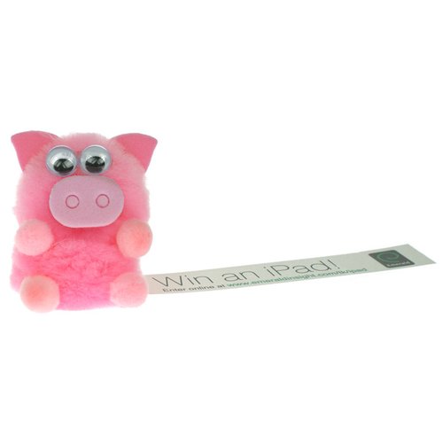 Additional Image 6 - a pink pencil sharpener with a pig face