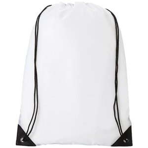Additional Image 3 - a white bag with black trim