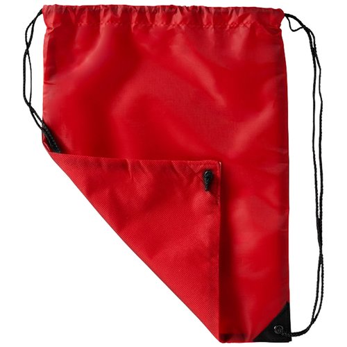 Additional Image 1 - a red bag with a black string