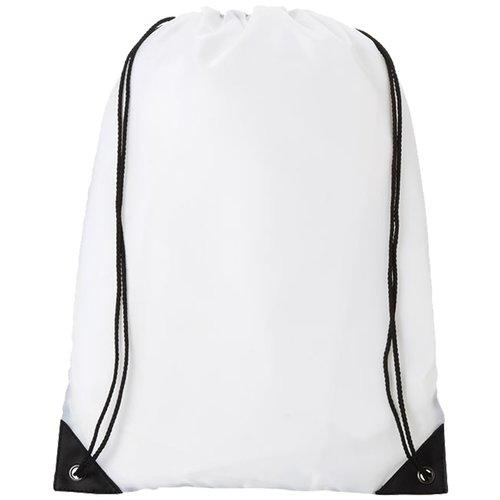 Additional Image 3 - a white bag with black trim