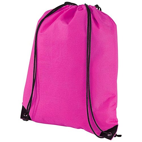 Additional Image 4 - a pink bag with a zipper
