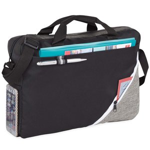 Additional Image 4 - a black and grey briefcase