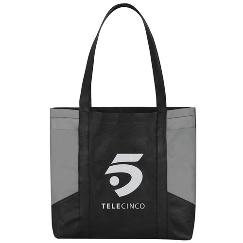 Additional Image 5 - a black bag with a white logo