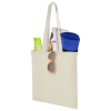 View Image 4 of 5 of Carolina Cotton Tote - Natural - Full Colour