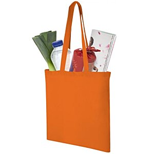 Additional Image 5 - an orange bag with items in it