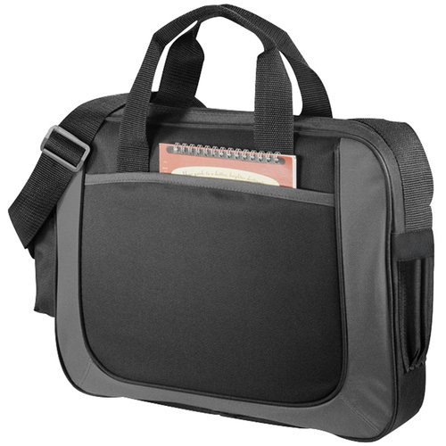 Additional Image 3 - a black and grey briefcase