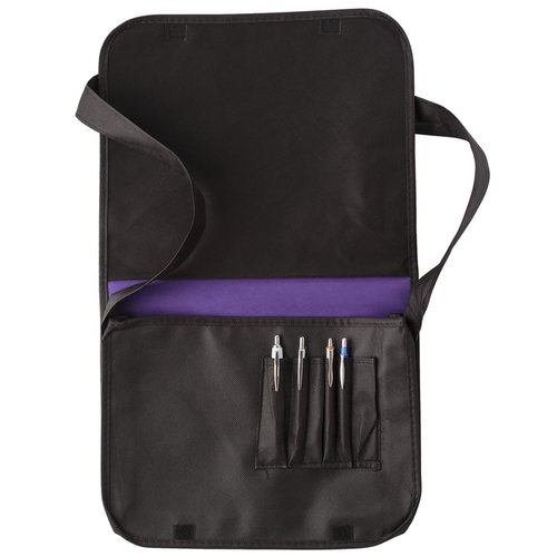 Additional Image 8 - a black and purple bag