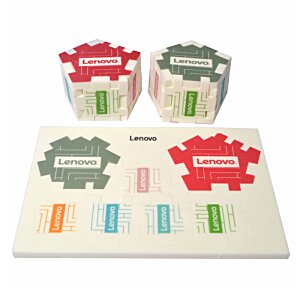 Additional Image 6 - a group of dices with different colored shapes