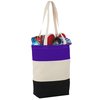 View Image 2 of 2 of DISC Colour Block Tote