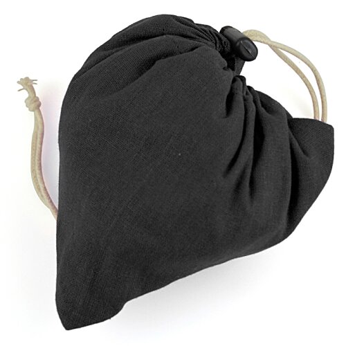 Additional Image 3 - a black bag with string