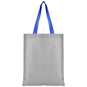 Additional Image 2 - a white bag with blue handles