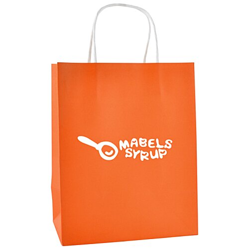 Additional Image 1 - an orange bag with white text