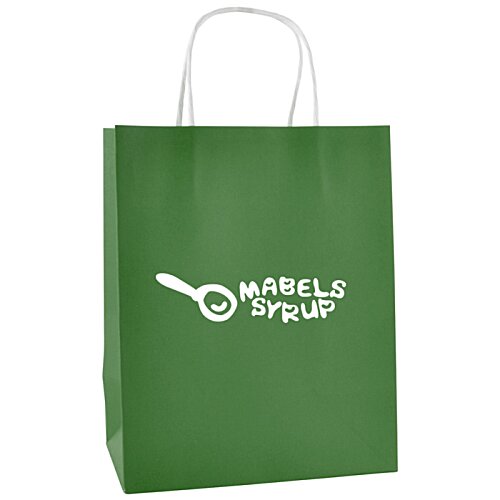 Additional Image 3 - a green bag with white text