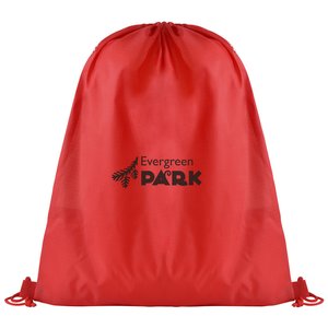Additional Image 2 - a red bag with black text