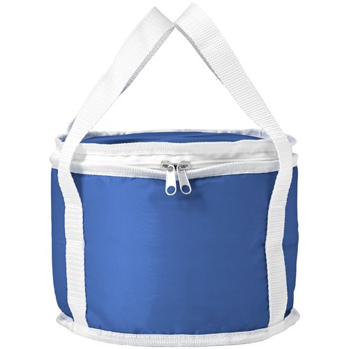Additional Image 3 - a blue and white cooler bag