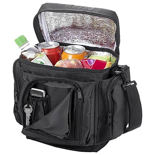 Additional Image 3 - a black bag with food in it