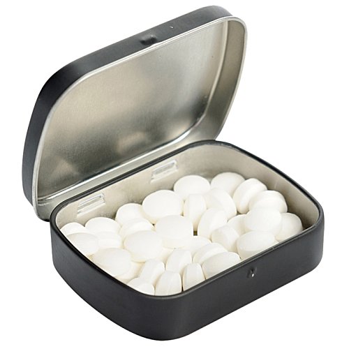 Additional Image 1 - a metal box with white objects in it