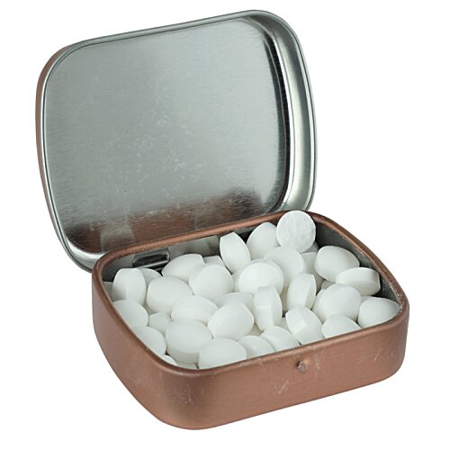 Additional Image 3 - a small metal box with white pebbles inside