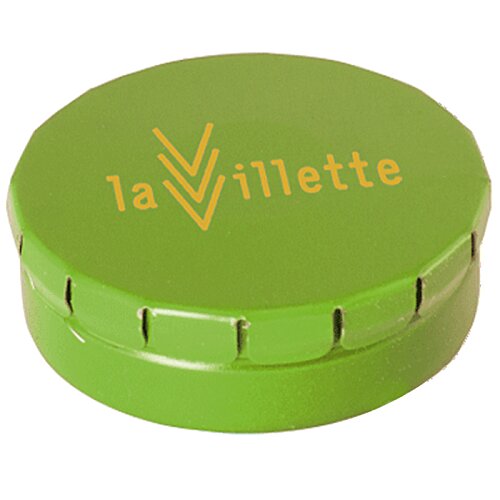 Additional Image 1 - a green round container with yellow writing