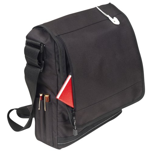 Additional Image 2 - a black bag with a red tag