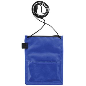 Additional Image 4 - a blue bag with a black strap