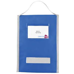 Additional Image 2 - a blue rectangular object with a white label