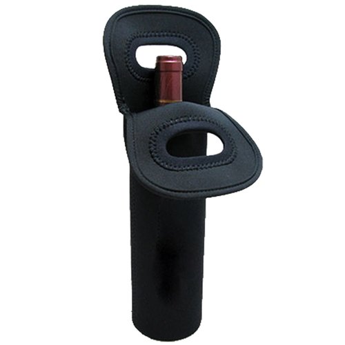 Additional Image 1 - a black bottle opener with a ring