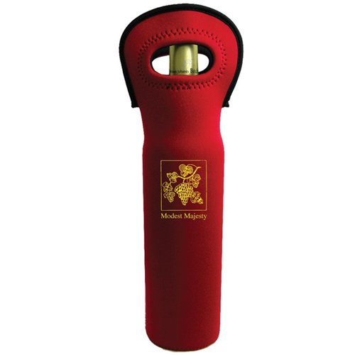 Additional Image 3 - a red bottle case with a logo