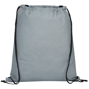 Additional Image 5 - a grey backpack with black straps