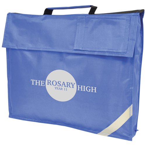 Additional Image 2 - a blue bag with a white logo