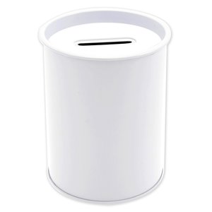 Additional Image 2 - a white cylindrical object with a coin slot