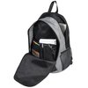 View Image 2 of 3 of Vertical Zipped Backpack