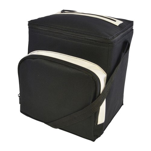 Additional Image 2 - a black bag with zippers