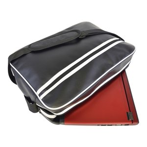 Additional Image 1 - a black bag with a red cloth