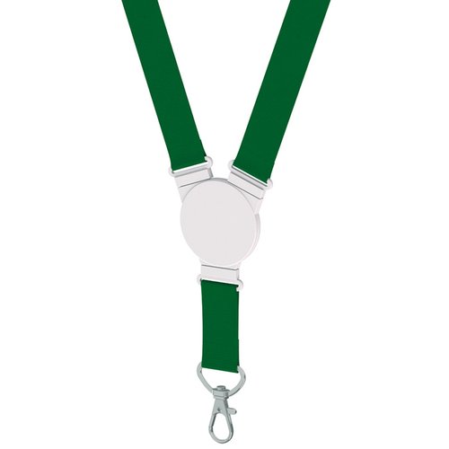 Additional Image 4 - a green lanyard with a white hand