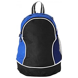 Additional Image 2 - a blue and black backpack