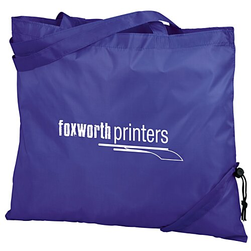 Additional Image 3 - a blue bag with white text