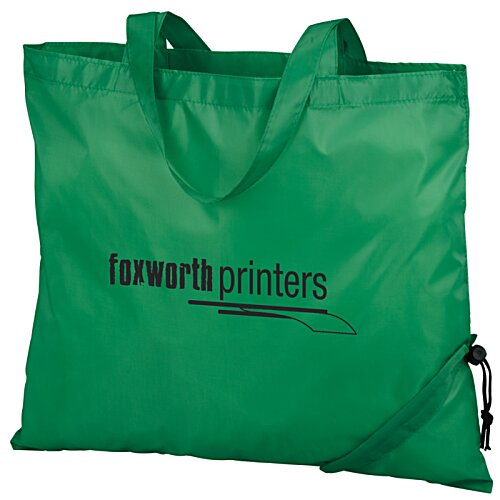 Additional Image 4 - a green bag with black text