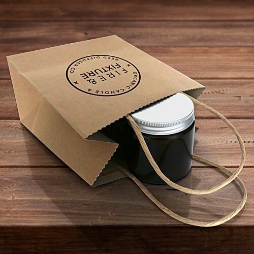 Additional Image 2 - a brown bag with a white lid