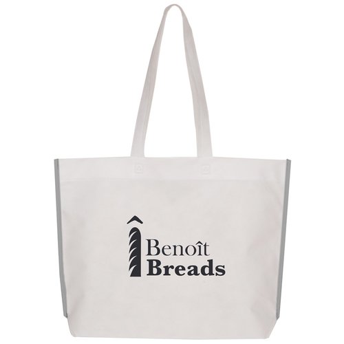 Additional Image 2 - a white bag with black text