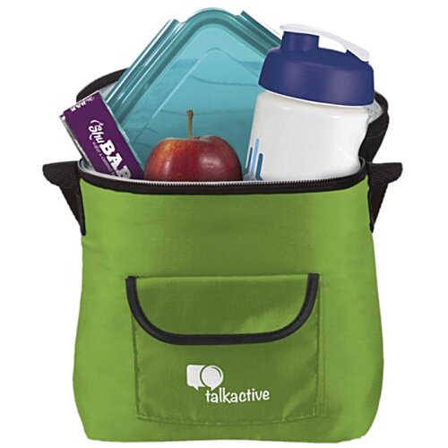 Additional Image 1 - a green bag with food in it