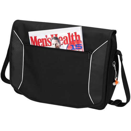 Additional Image 1 - a black bag with a pocket in it