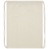 View Image 5 of 5 of Oregon Premium Cotton Drawstring Bag - Natural - Printed
