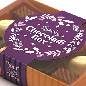 Additional Image 1 - a box of chocolates with a purple label