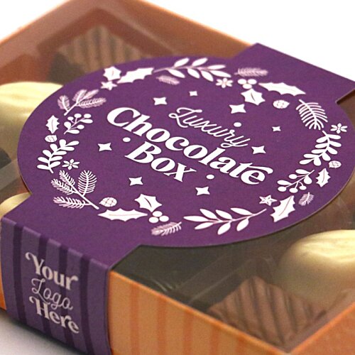 Additional Image 1 - a box of chocolates with a purple label