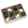 View Image 2 of 2 of Luxury 12 Choc Box - Chocolate Truffles - Valentines