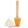 View Image 2 of 3 of Gold Hot Chocolate Spoon with Mallows
