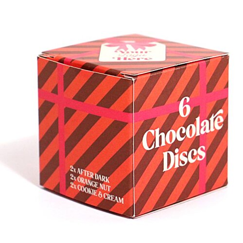Additional Image 2 - a red and black striped box