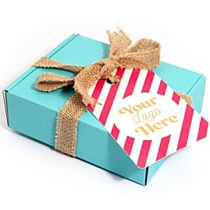 Additional Image 1 - a blue box with a tag