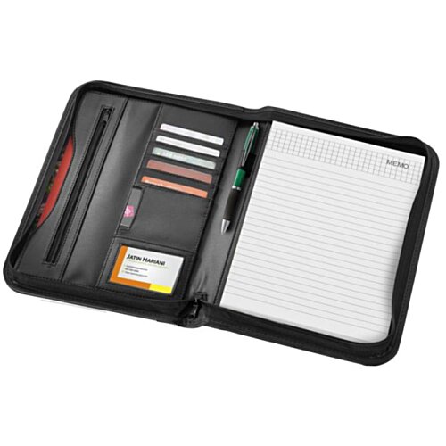 Additional Image 4 - a black case with a white paper